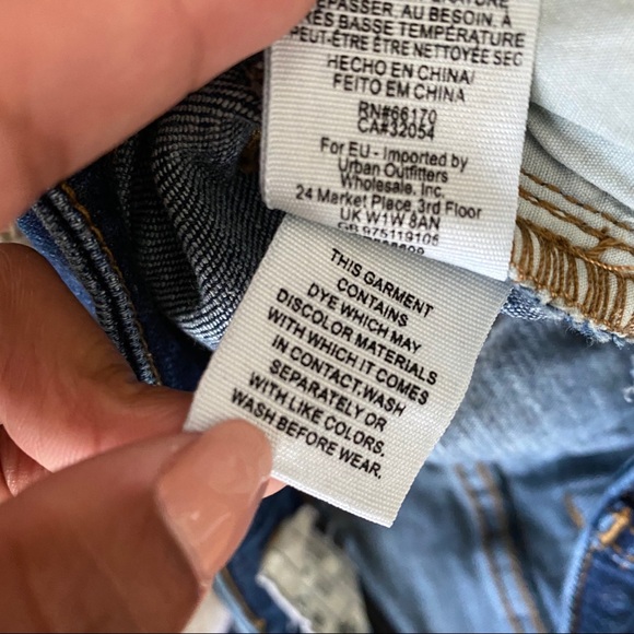 Free People Hi Rise Flare Leg Bell Bottom Jeans 29 - Picture 12 of 12